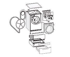 Pièces détachées machines à laver, large choix d'accessoires 